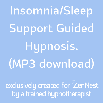 Insomnia/Sleep Support Hypnosis (MP3 download)